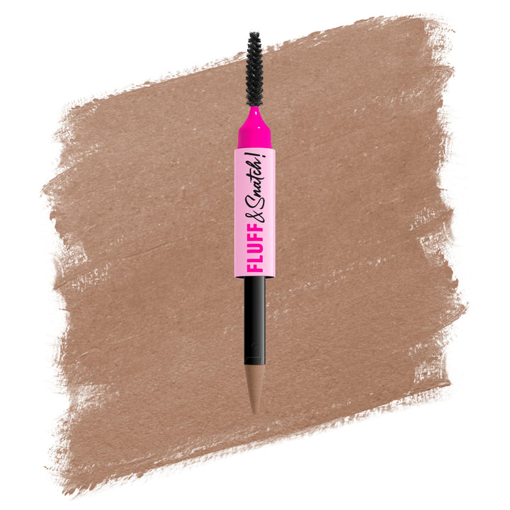 NYX PROFESSIONAL MAKEUP Fluff &amp; Snatch Brow Powder Pen, Cream To Powder Eyebrow Pen For Soft, Defined Brows, Smudge and Transfer-Resistant Formula