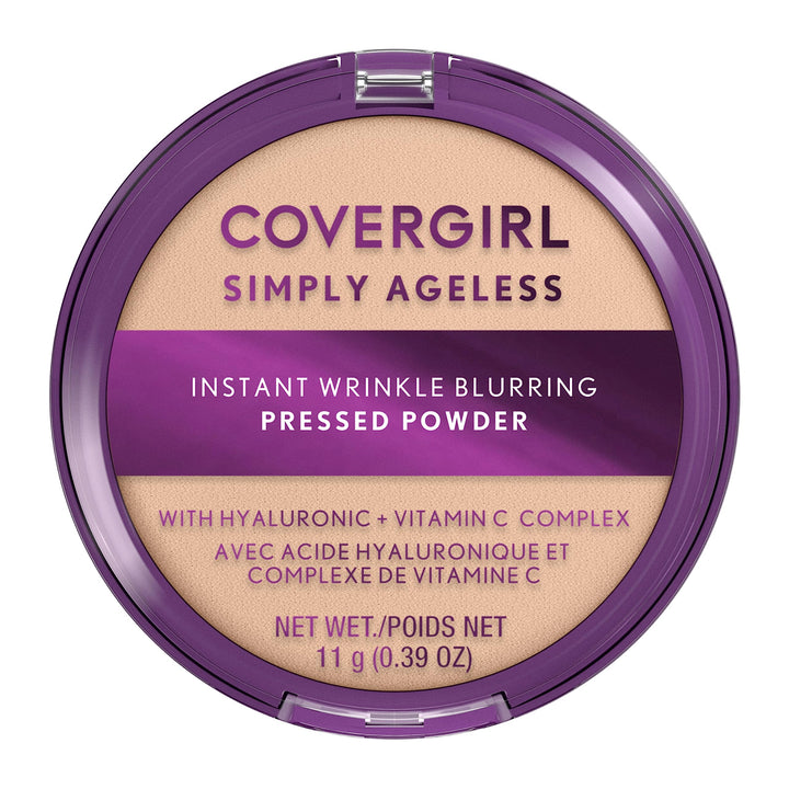 Covergirl Simply Ageless Instant Wrinkle Blurring Pressed Powder, 0.39 Oz