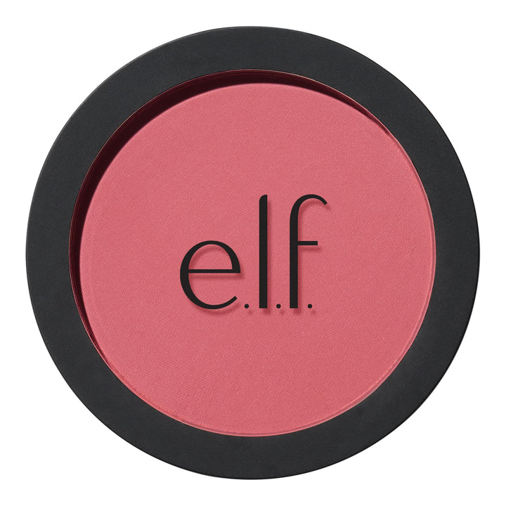e.l.f Primer-Infused Blush, Long-Wear, Matte, Bold, Lightweight, Blends Easily, Contours Cheeks, Always Rosy, All-Day Wear, Vegan &amp; Cruelty-Free