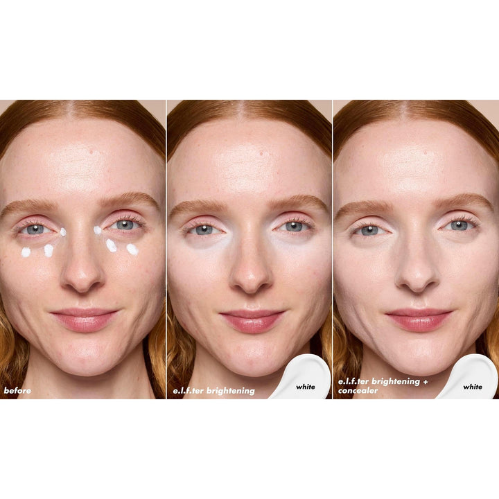 e.l.f. Soft Glam Brightening Corrector, Helps Minimize Dark Circles &amp; Discoloration, Hydrating With A Natural Finish, Vegan &amp; Cruelty-Free
