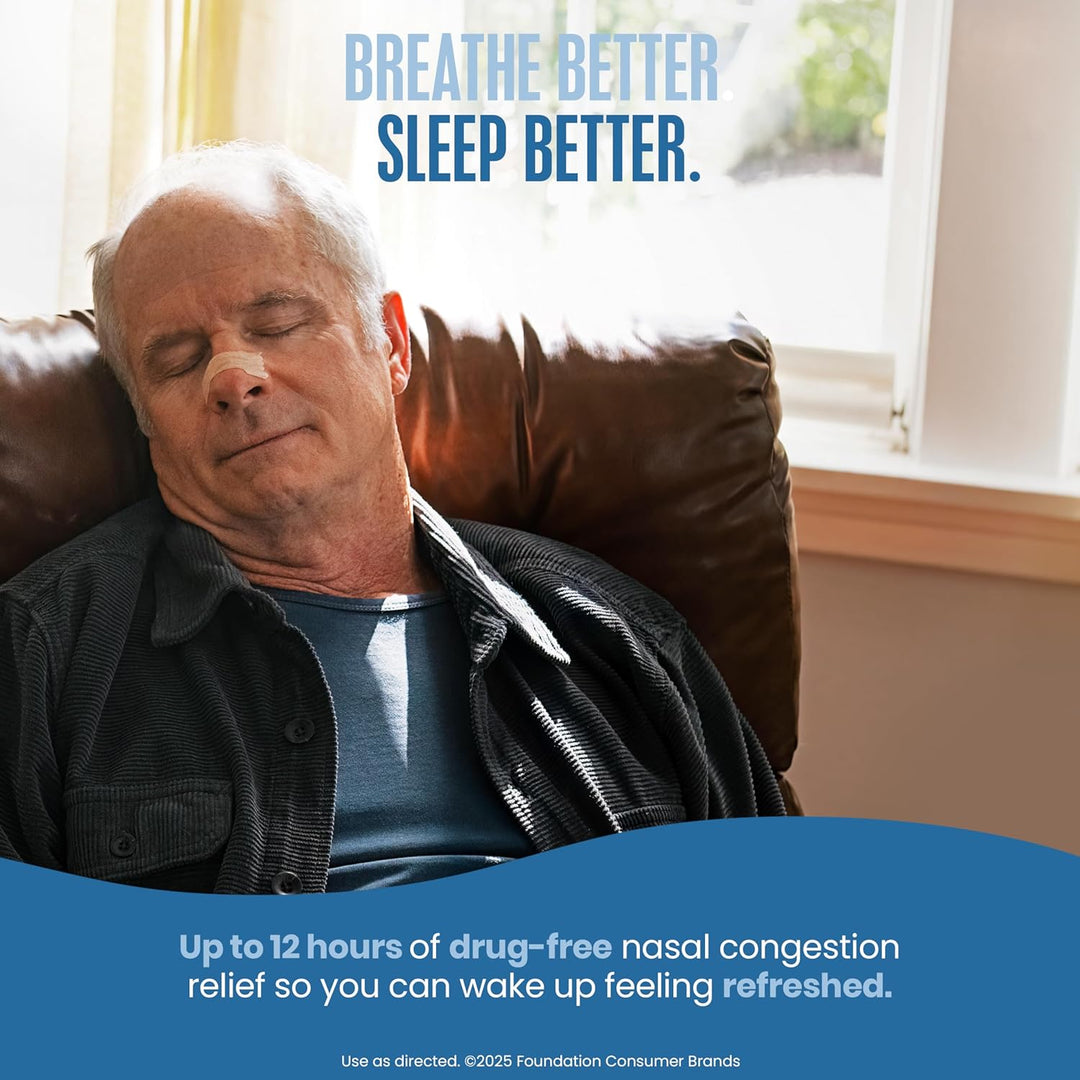 Breathe Right Extra Strength, Nasal Strips, Drug Free Nasal Congestion Relief for Better Breathing, Help Relieve Snoring, 26ct
