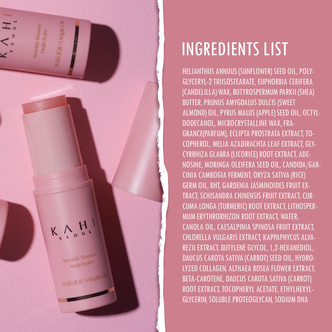 KAHI Kisstin Balm - Skin-Refining Face Moisturizer & Makeup Stick | Nourishing Beauty Moisturizer Stick | Makeup-enhancing Glow Balm (0.32 oz)