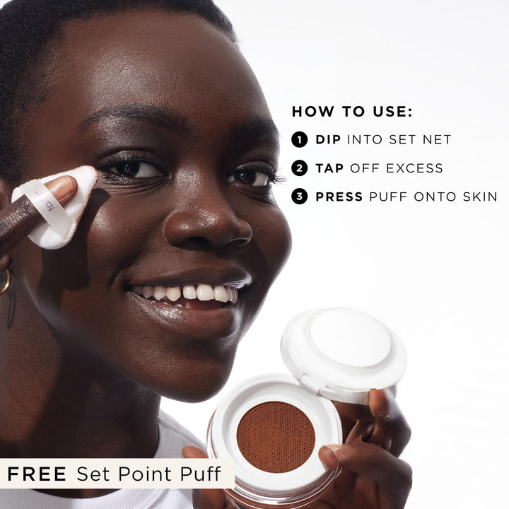 tarte creaseless setting powder