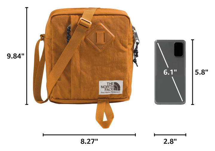 THE NORTH FACE Berkeley Crossbody Bag | Adjustable Strap, Water-repellent Finish, Internal Divider &amp; External Pocket