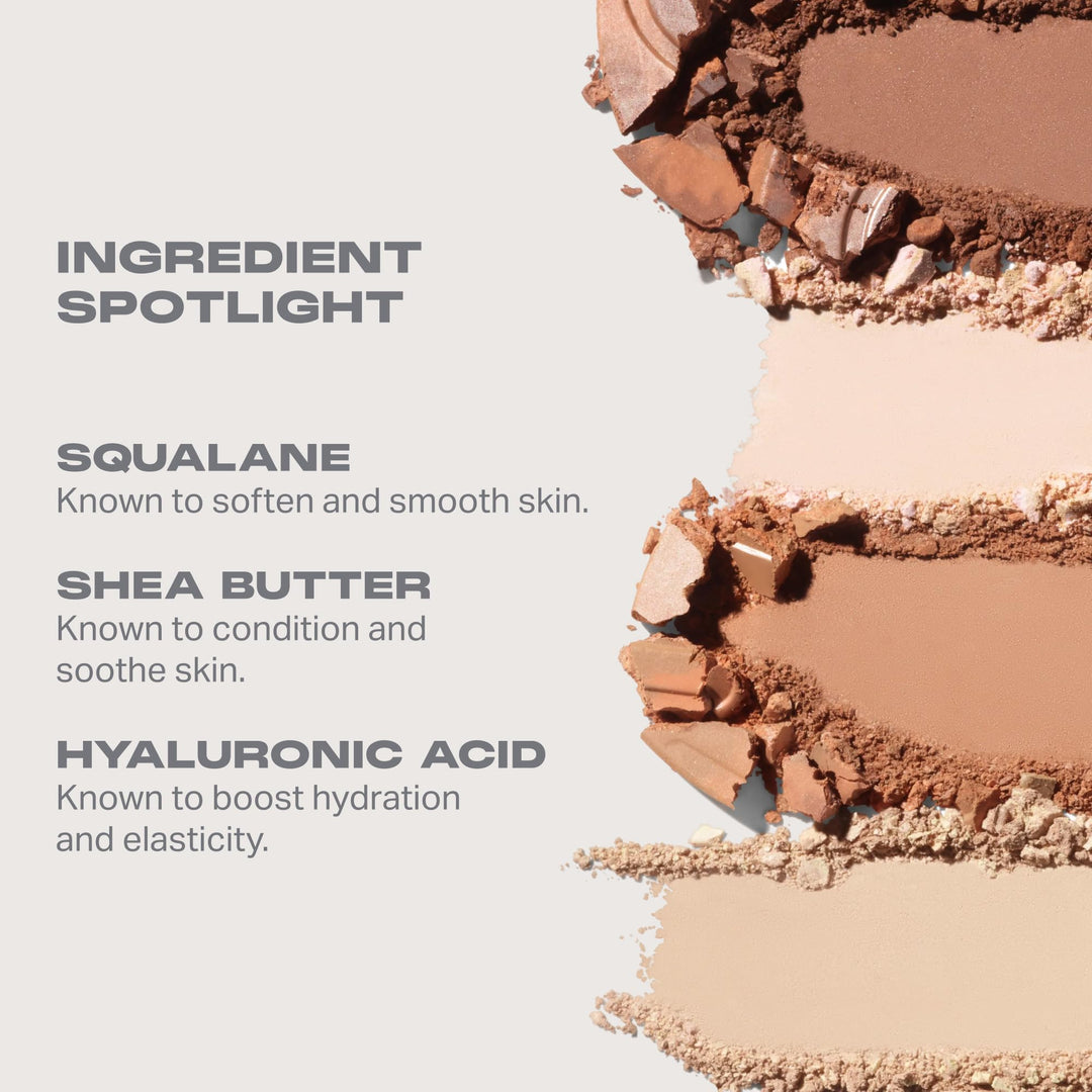 Morphe Cloudlight Soft Glow Veil Finishing Powder - Sheer, Weightless Pressed Face Powder with Light-Reflecting Glow - Makeup Setting Formula for Radiant, Complexion Finish