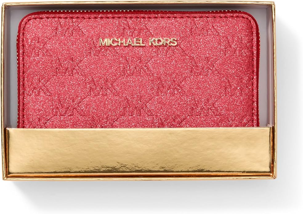 Michael Kors Jet Set Small Zip Around Card Case