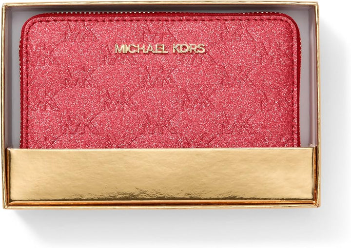 Michael Kors Jet Set Small Zip Around Card Case