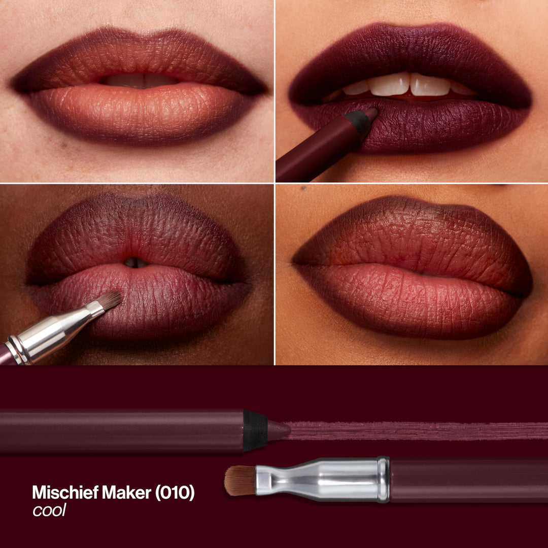 Revlon ColorStay Multi-Liner for Lips, Eyes &amp; Face | Creamy multi-use liner for lips, eyes &amp; face. Precision brush for easy blending. Glides on without tugging.