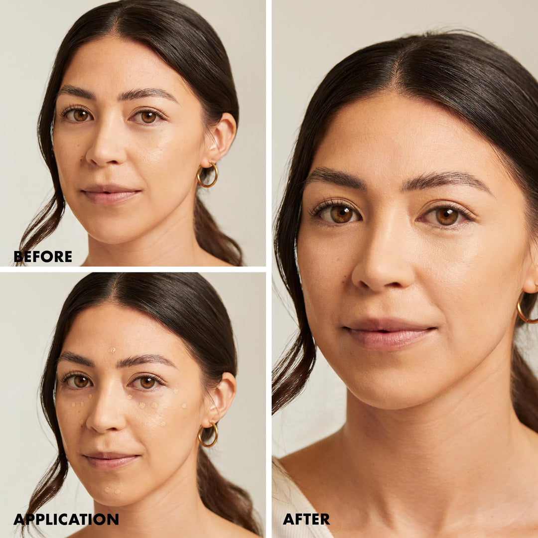 Milani Conceal + Perfect Longwear Concealer Full Coverage Infused with Hyaluronic Acid &amp; Vitamin E, Cover Dark Circles, Blemishes &amp; Skin Imperfections for Long-Lasting Wear