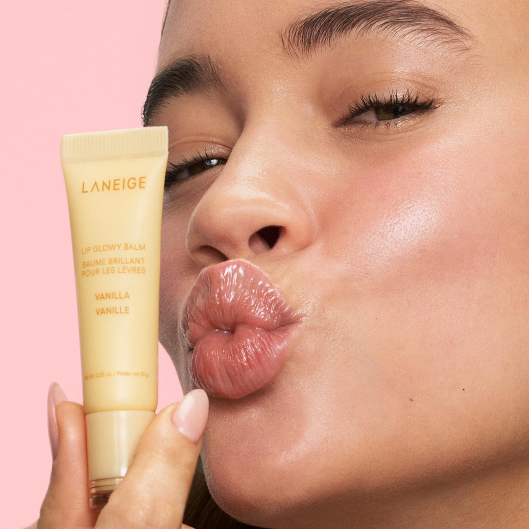 LANEIGE Lip Glowy Balm: Sheer Tinted Lip Moisturizer with Shea Butter, for Hydrating Shine &amp; Soft Lips
