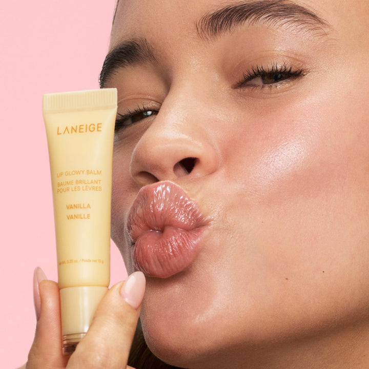 LANEIGE Lip Glowy Balm: Sheer Tinted Lip Moisturizer with Shea Butter, for Hydrating Shine &amp; Soft Lips