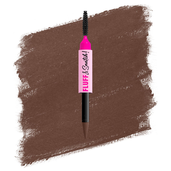 NYX PROFESSIONAL MAKEUP Fluff &amp; Snatch Brow Powder Pen, Cream To Powder Eyebrow Pen For Soft, Defined Brows, Smudge and Transfer-Resistant Formula