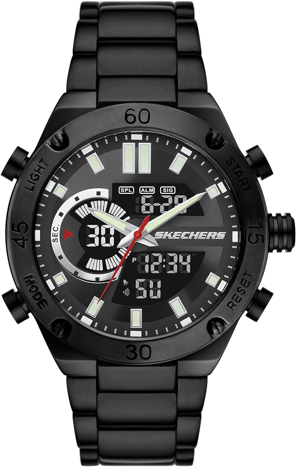 Skechers SR5158 Analog-Digital Watch for Men - Agnew Black