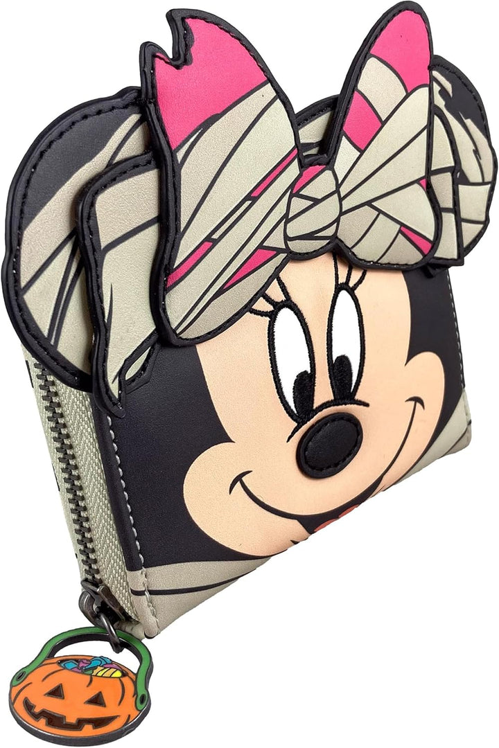 Loungefly Disney Minnie Mouse Mummy Halloween Faux Leather Wallet