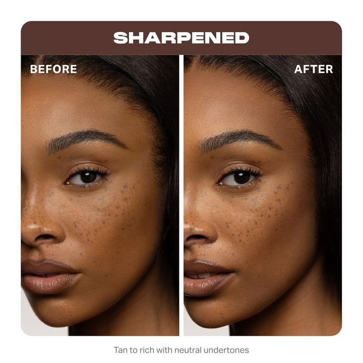 Morphe Shaperlifter Micro Contour Stick - Precision Cream Contour Makeup with Built-In Sharpener - Cool Tone Complexion Stick for Sculpting Face Makeup