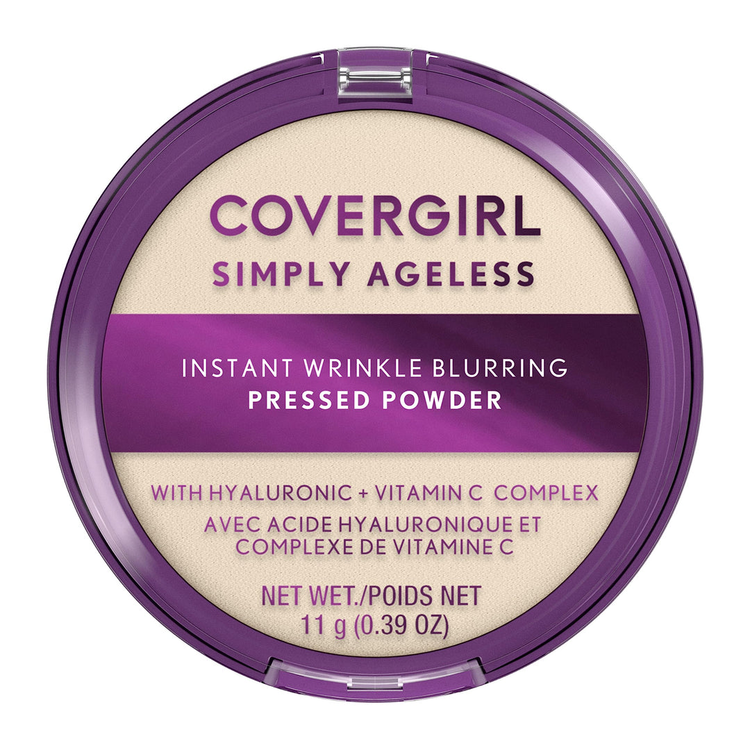 Covergirl Simply Ageless Instant Wrinkle Blurring Pressed Powder, 0.39 Oz