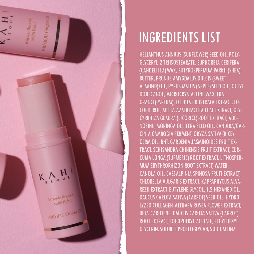 KAHI Kisstin Balm - Skin-Refining Face Moisturizer & Makeup Stick | Nourishing Beauty Moisturizer Stick | Makeup-enhancing Glow Balm (0.32 oz)