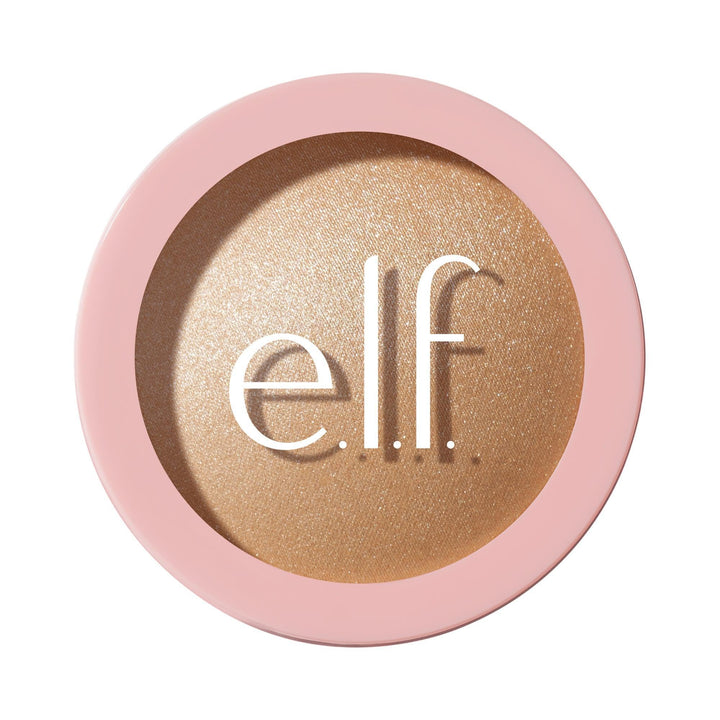 e.l.f. Halo Glow Silky Powder Highlighter, Long-Lasting Luminous Finish, Cake-Resistant With Micro-Shimmer, Vegan & Cruelty-Free