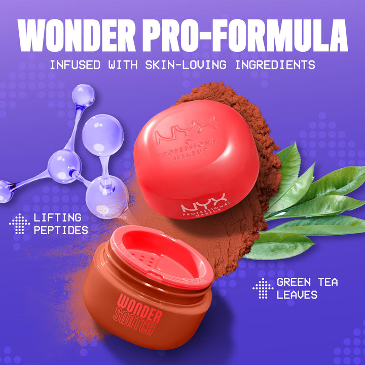 NYX PROFESSIONAL MAKEUP Wonder Snatch Setting Powder, Lifting Loose Powder With Up To 16HR Wear