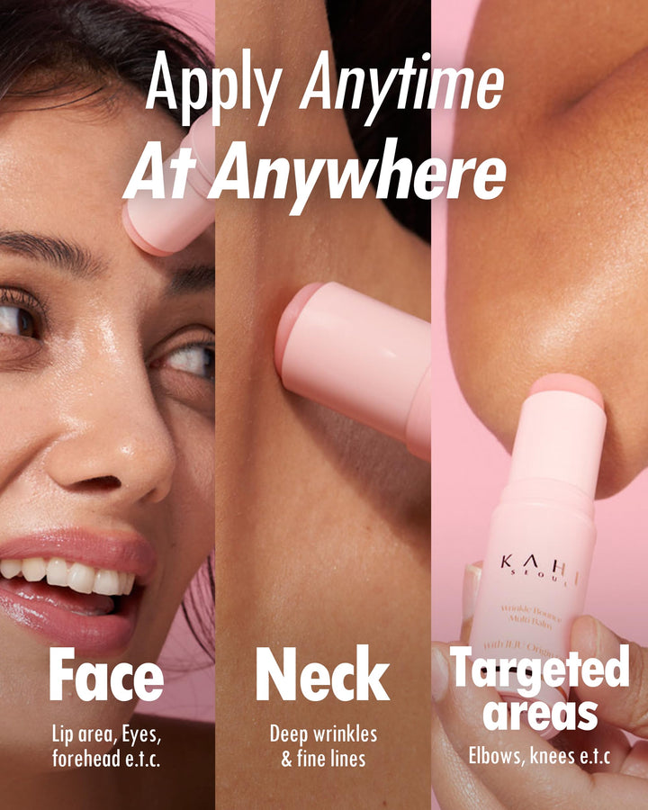 KAHI Kisstin Balm - Skin-Refining Face Moisturizer & Makeup Stick | Nourishing Beauty Moisturizer Stick | Makeup-enhancing Glow Balm (0.32 oz)