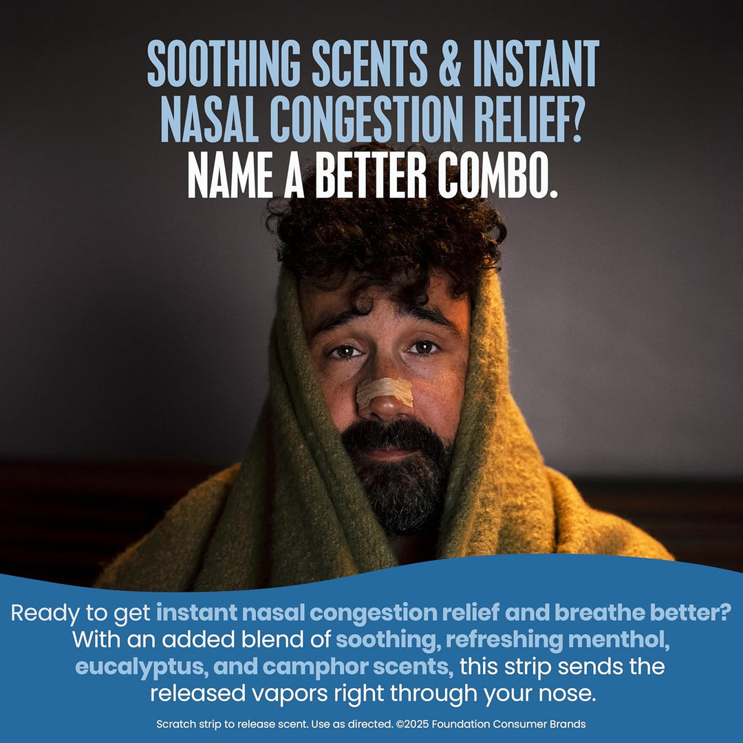Breathe Right Extra Strength, Nasal Strips, Drug Free Nasal Congestion Relief for Better Breathing, Help Relieve Snoring, 26ct