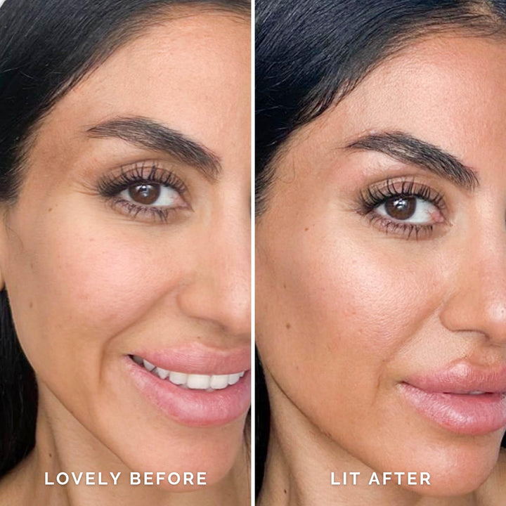Elizabeth Mott Thank Me Later Glow Enhancer - Hydrating Face Primer &amp; Highlighter for Radiant Skin, Vegan &amp; Cruelty-Free, No Sulfates, Parabens, or Phthalates  - 30g