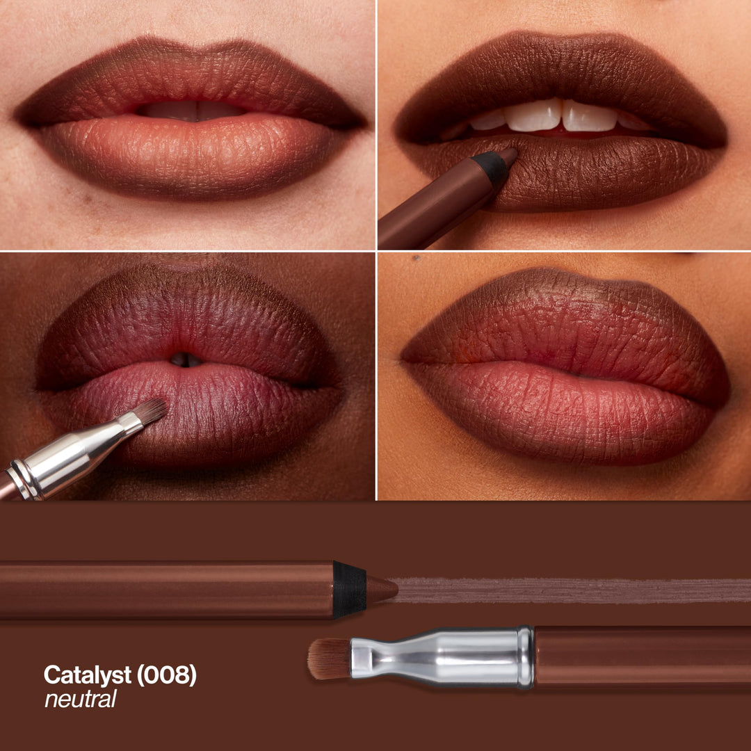 Revlon ColorStay Multi-Liner for Lips, Eyes &amp; Face | Creamy multi-use liner for lips, eyes &amp; face. Precision brush for easy blending. Glides on without tugging.