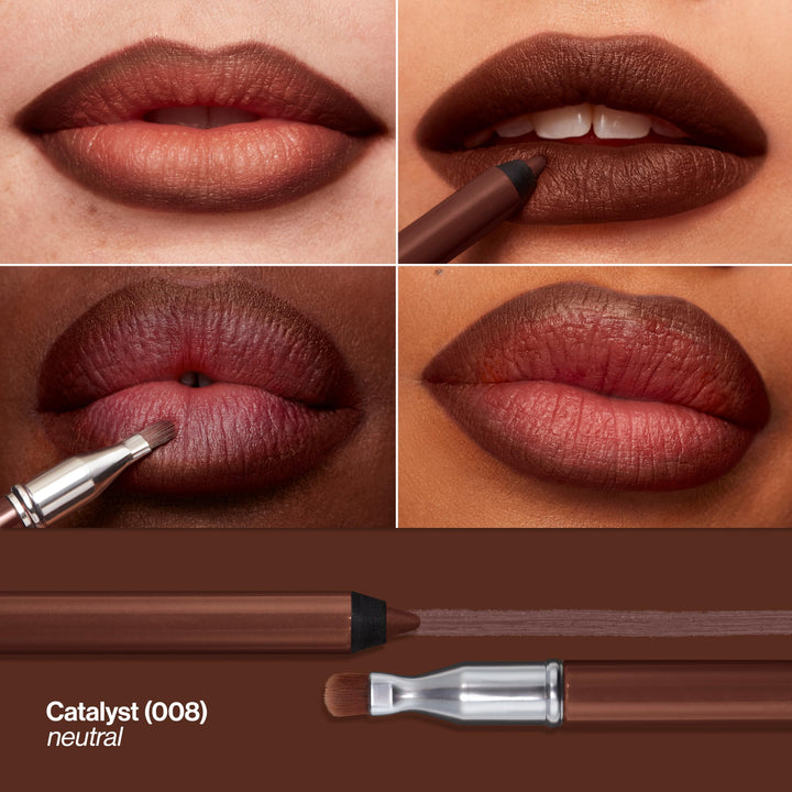 Revlon ColorStay Multi-Liner for Lips, Eyes &amp; Face | Creamy multi-use liner for lips, eyes &amp; face. Precision brush for easy blending. Glides on without tugging.