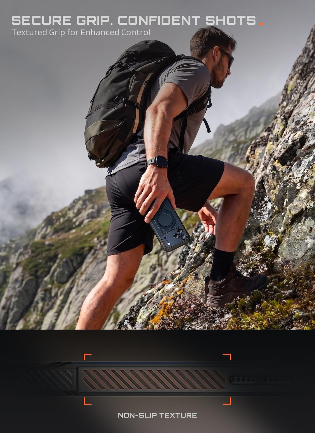 جراب SUPCASE لهاتف iPhone 18 Pro / iPhone 17 Pro، حماية فائقة مع واقي شاشة زجاجي، زر التحكم بالكاميرا، حامل مغناطيسي، متوافق مع MagSafe، جراب حماية كامل للجسم Unicorn Beetle Grip Pro
