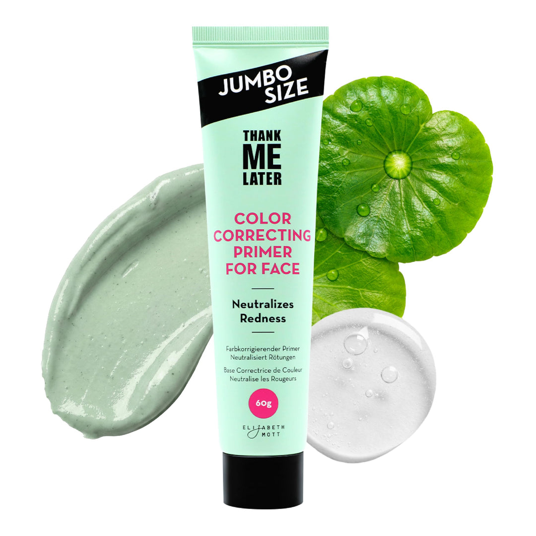 Elizabeth Mott Thank Me Later Glow Enhancer - Hydrating Face Primer &amp; Highlighter for Radiant Skin, Vegan &amp; Cruelty-Free, No Sulfates, Parabens, or Phthalates  - 30g