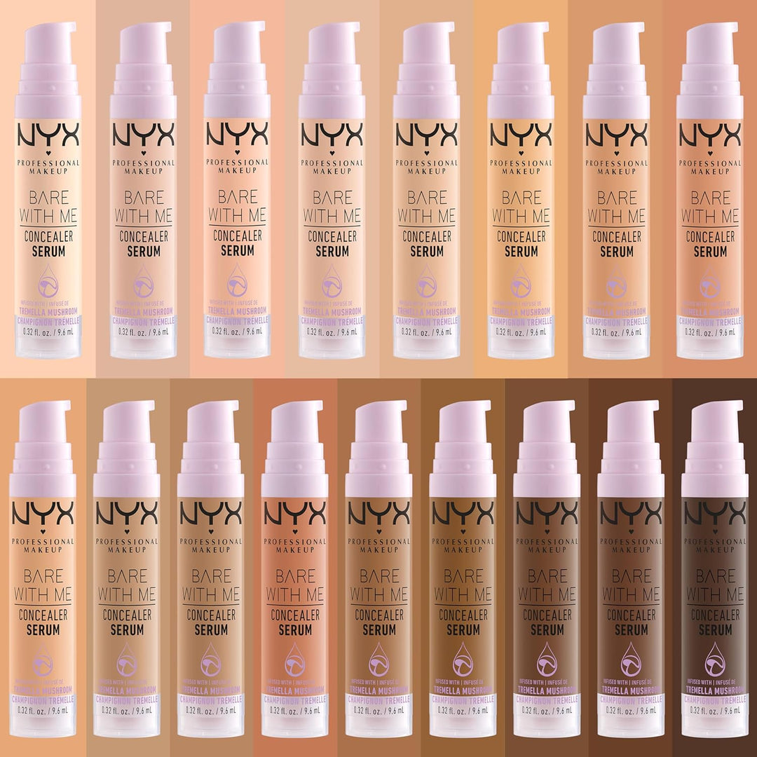 NYX PROFESSIONAL MAKEUP Bare With Me Concealer Serum, Concealer Makeup For Up To 24Hr Hydration