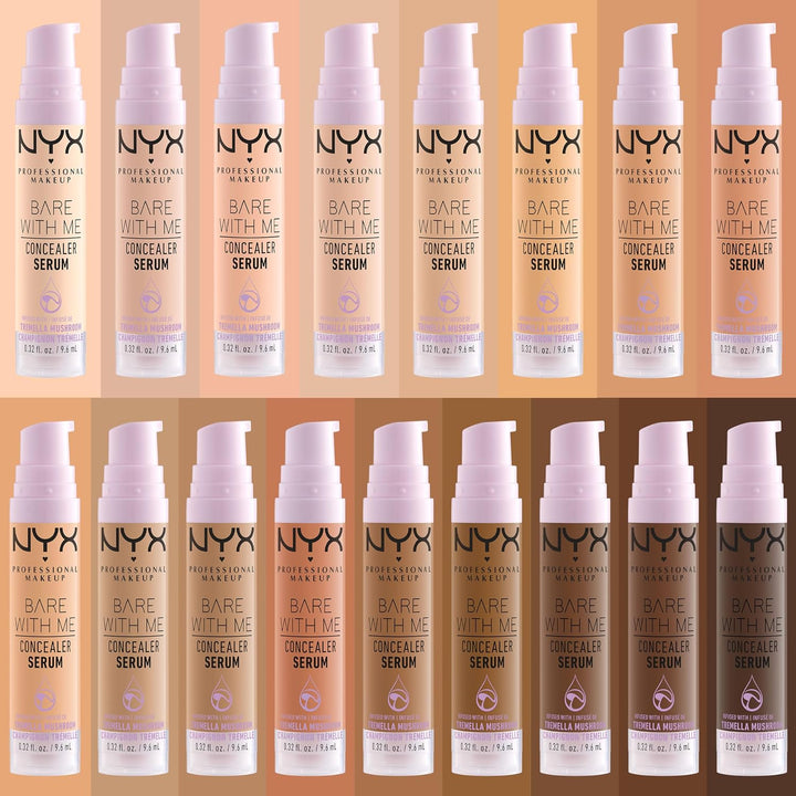 NYX PROFESSIONAL MAKEUP Bare With Me Concealer Serum, Concealer Makeup For Up To 24Hr Hydration