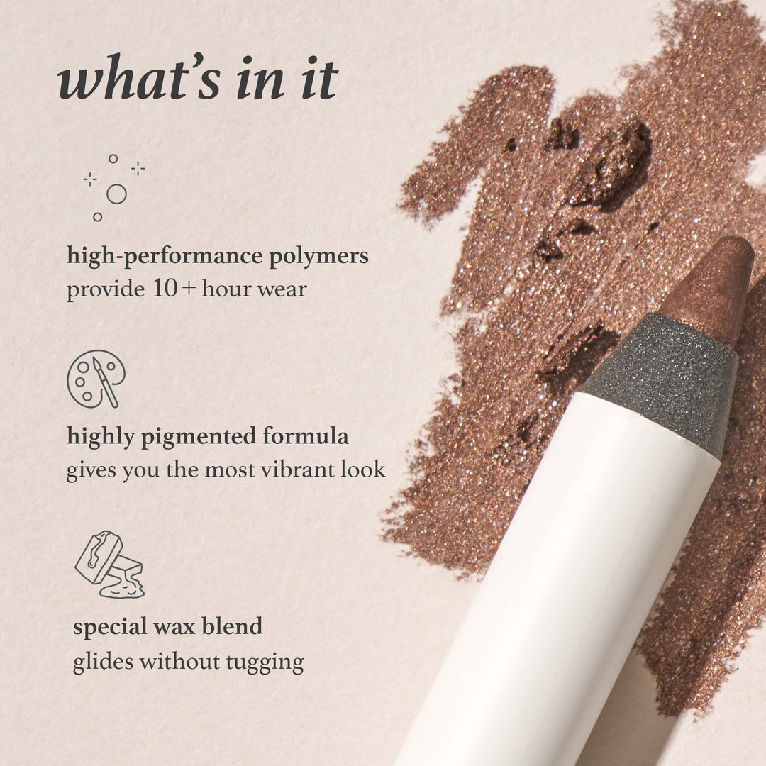 Julep When Pencil Met Gel Sharpenable Multi-Use Longwear Eyeliner Pencil - Transfer-Proof - High Performance Liner