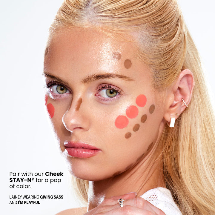 Sacheu Liquid Contour STAY-N Cream Contour, Longwear, Blendable &amp; builable formula, lightweight, transfer &amp; smudge-proof, vegan collagen, hyaluronic acid &amp; peptide