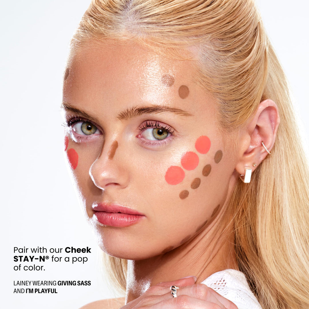 Sacheu Liquid Contour STAY-N Cream Contour, Longwear, Blendable &amp; builable formula, lightweight, transfer &amp; smudge-proof, vegan collagen, hyaluronic acid &amp; peptide