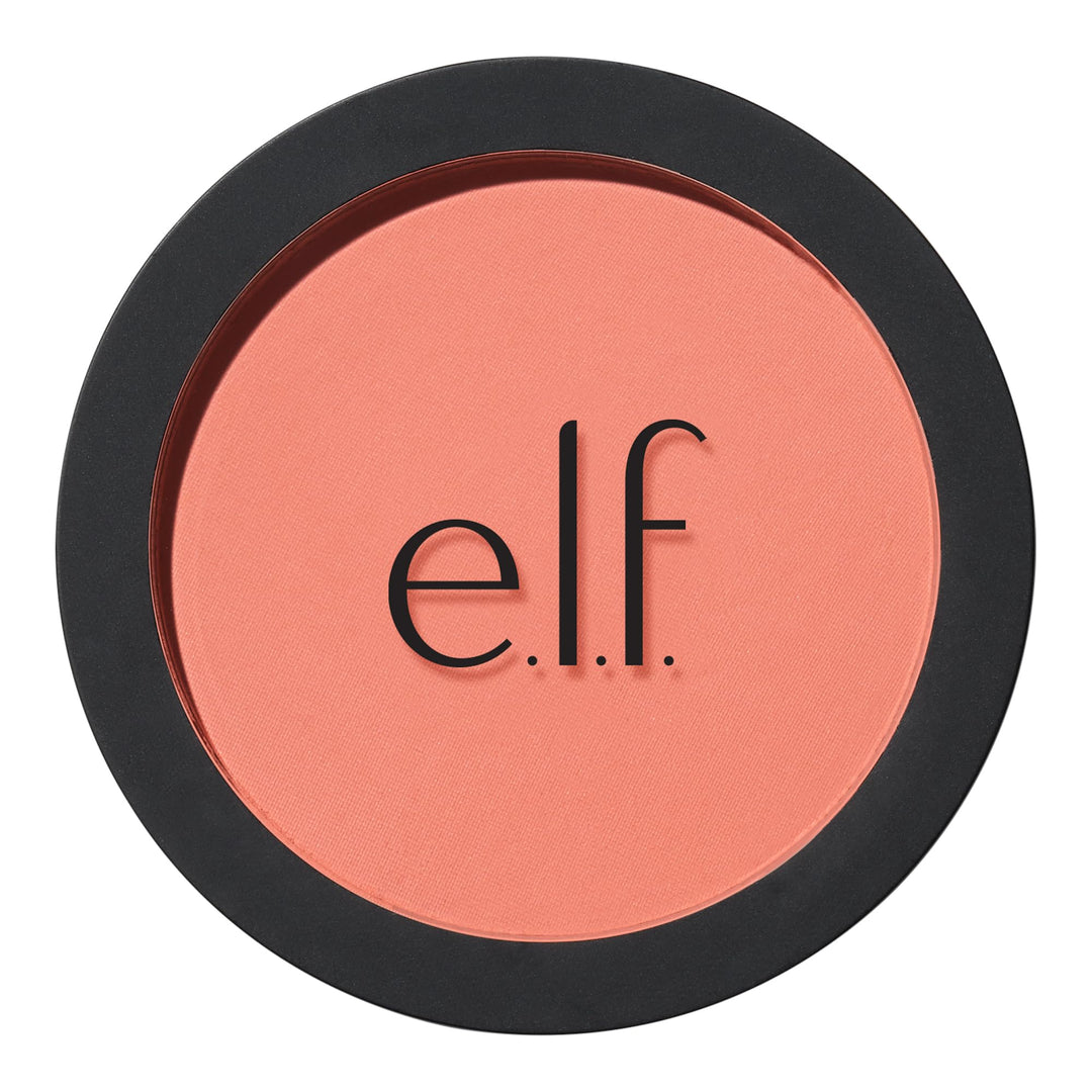 e.l.f Primer-Infused Blush, Long-Wear, Matte, Bold, Lightweight, Blends Easily, Contours Cheeks, Always Rosy, All-Day Wear, Vegan &amp; Cruelty-Free