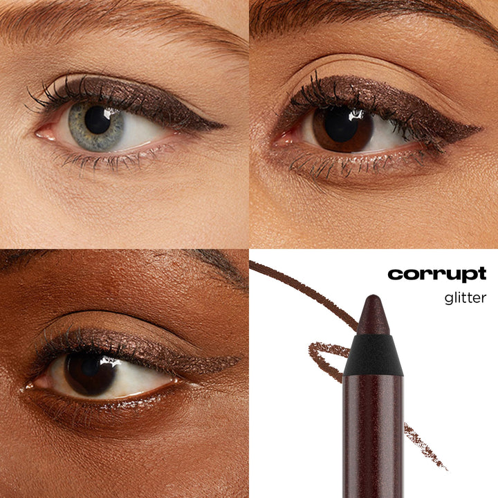 Urban Decay 24/7 Glide-On Waterproof Eyeliner Pencil - Smudge-Proof, Long-Lasting, Transfer-Proof, Up to 16HR Wear, Smooth No-Tug Formula, Hydrating Color Liner With Vitamin E & Jojoba Oil - 0.04 oz