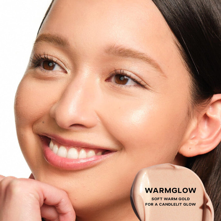 Saie Mini Glowy Super Gel Lightweight Illuminator - Luminizer + Makeup Primer for Glowing Skin - Enriched with Vitamin C + Hydrating Squalane Oil