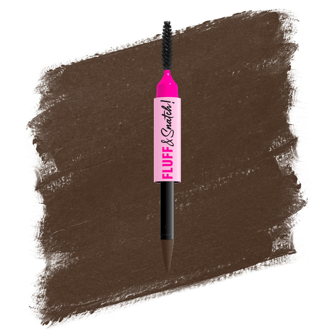 NYX PROFESSIONAL MAKEUP Fluff &amp; Snatch Brow Powder Pen, Cream To Powder Eyebrow Pen For Soft, Defined Brows, Smudge and Transfer-Resistant Formula