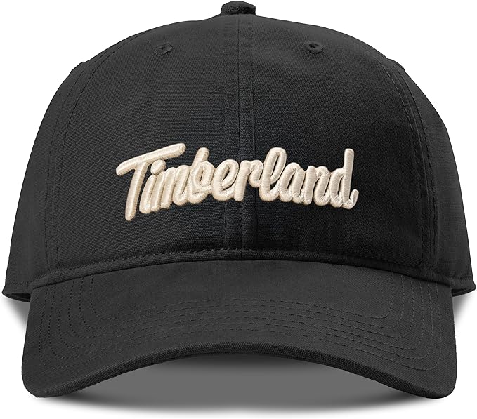 Timberland Mens Midland Beach Baseball Cap, Soft Cotton, Adjustable, Lightweight
