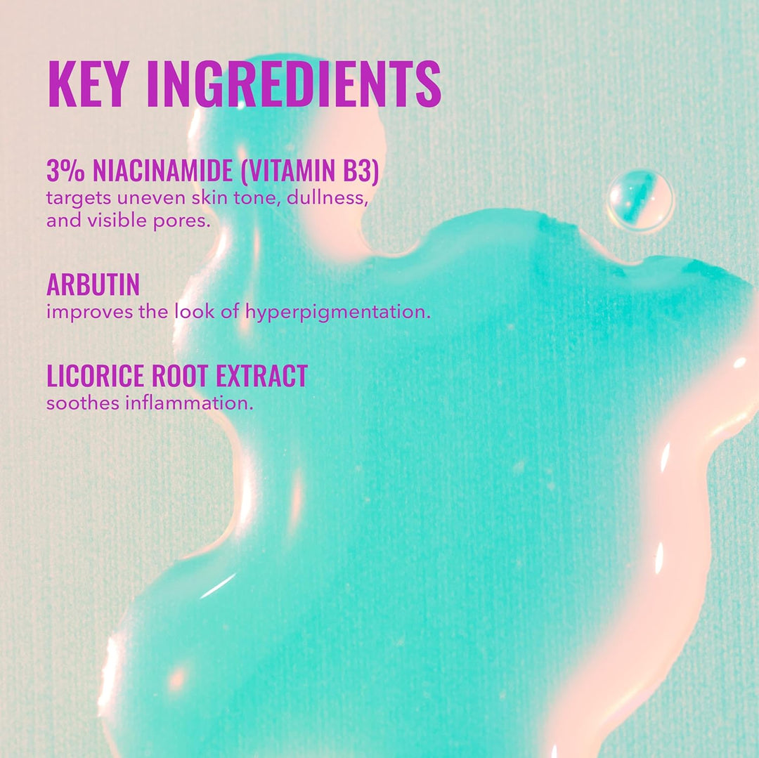 Good Molecules Niacinamide Brightening Toner - Toner for Face with Niacinamide and Arbutin for Skin Tone Balancing- Pore Minimizer, Skin Care for Face