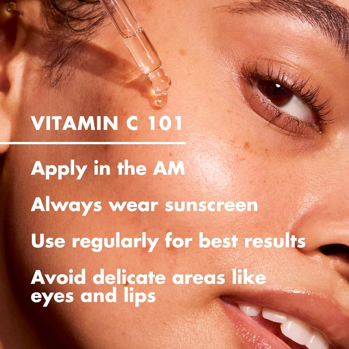 e.l.f. SKIN Bright Icon Vitamin C + E + Ferulic Serum, Brightening & Soothing Face Serum, Helps Even Skin Tone, Vegan & Cruelty-Free