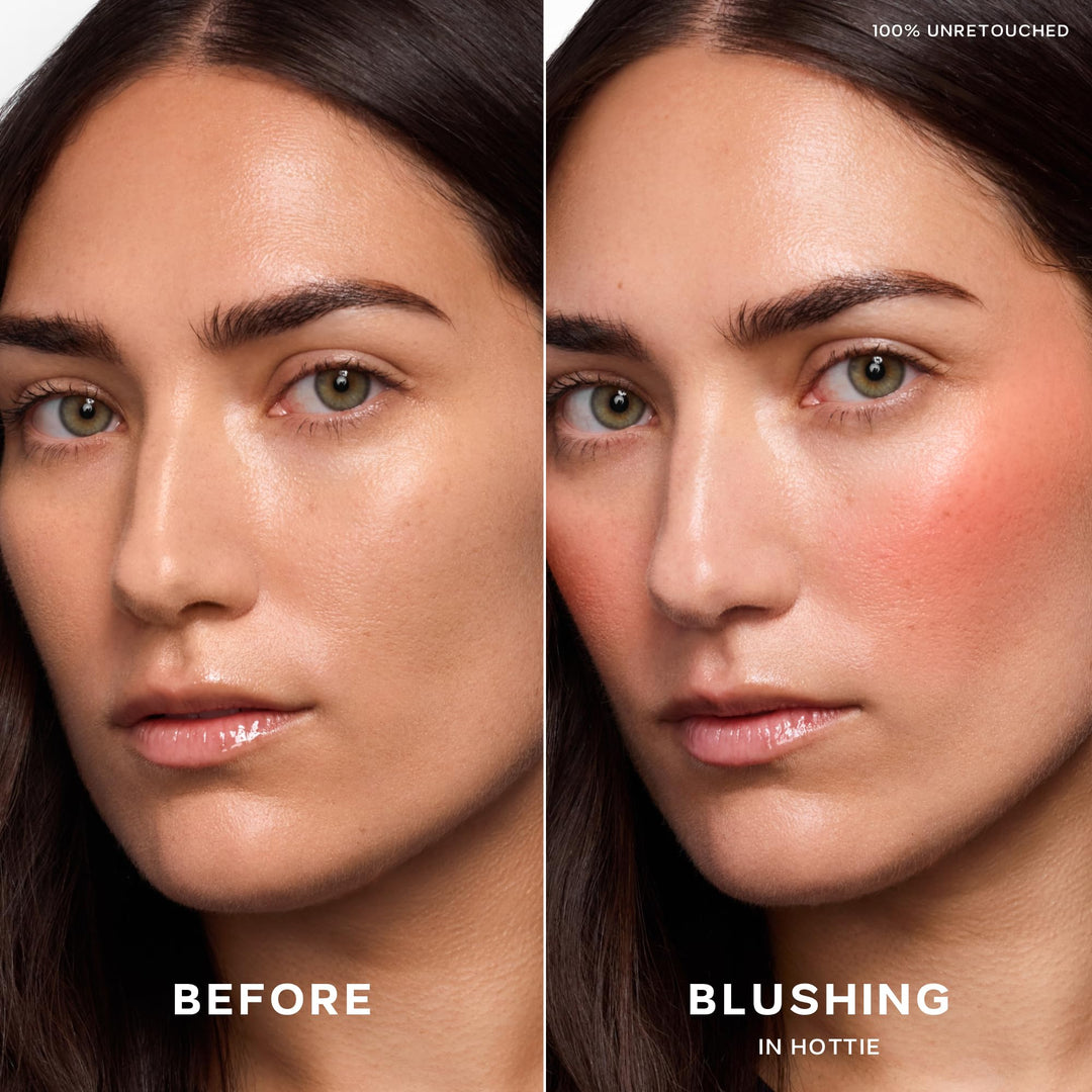 Saie Dew Liquid Blush for Cheeks - Hydrating Cream Blush Stick with a Blendable + Buildable Formula