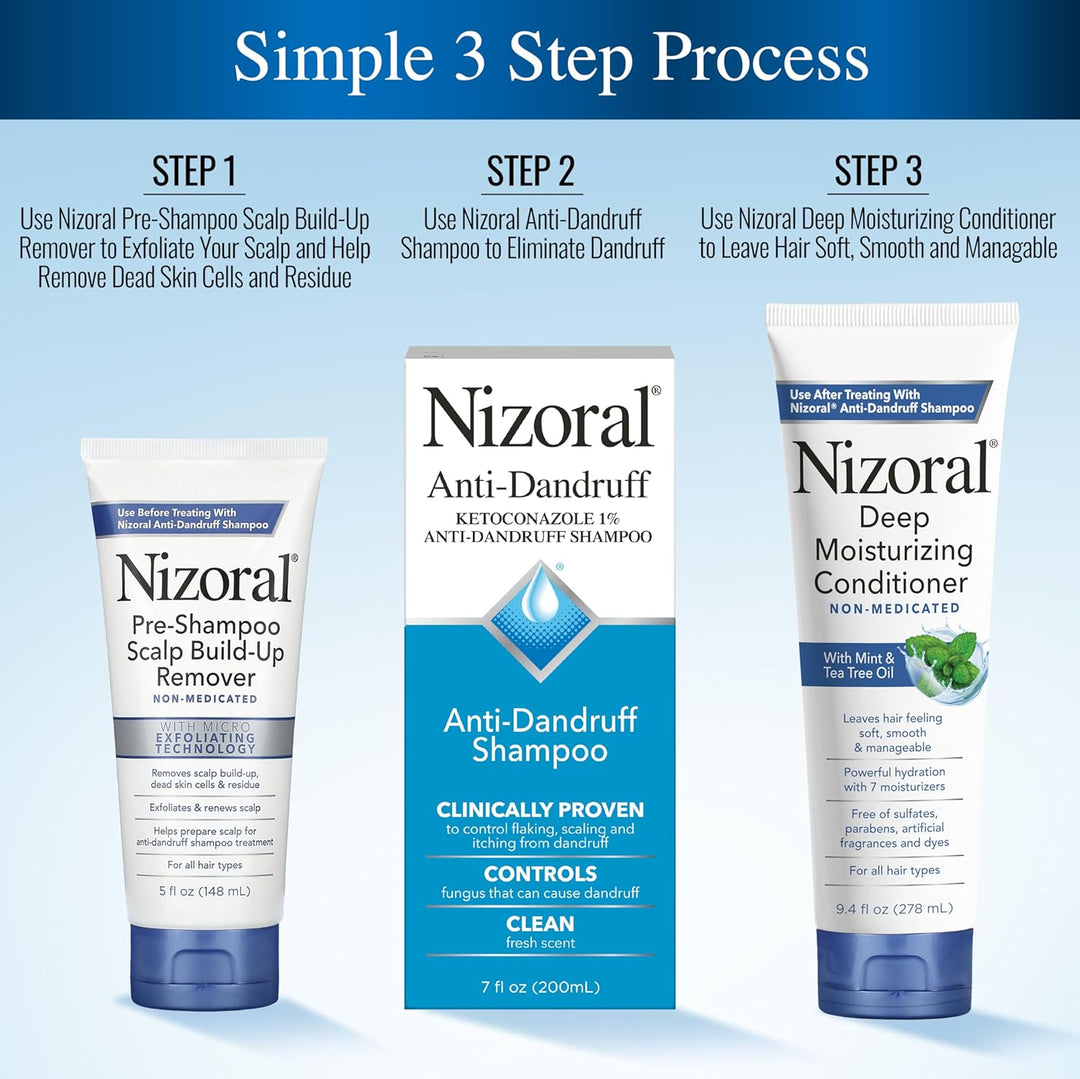 Nizoral Pre-Shampoo Scalp Build-Up Remover - Exfoliates and Renews Helps Prepare for Anti-Dandruff Shampoo Treatment, 5 oz
