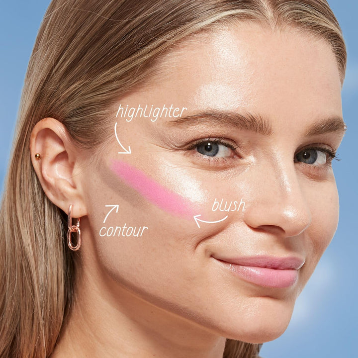 COVERGIRL Trublend Skin Enhancer Blush Balm Stick, Vegan Formula, Easy to Use, Glides on Effortlessly, Non-Greasy, Doesn&