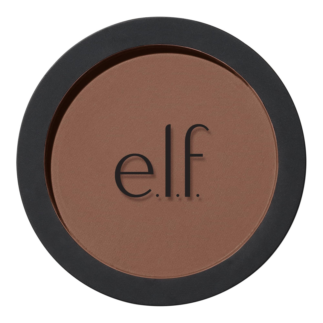 e.l.f. Primer-Infused Bronzer, Long-Lasting, Lightweight &amp; Buildable Powder Bronzer, Delivers A Matte Finish, Vegan &amp; Cruelty-Free