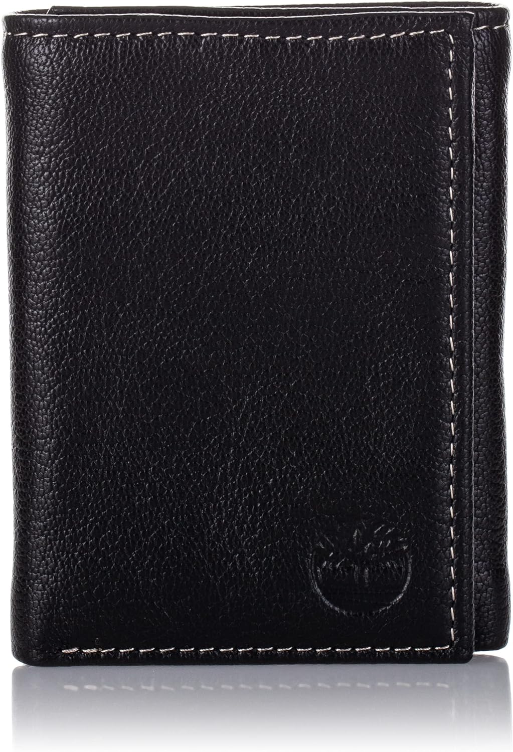 Timberland D97018 mens Genuine Leather Rfid Blocking Trifold Wallet, Black