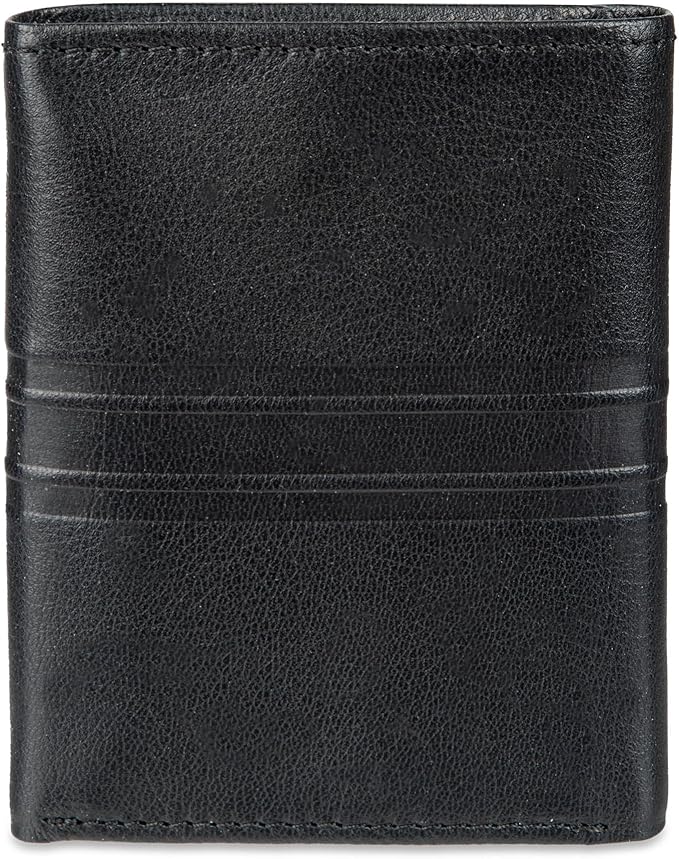 Tommy Hilfiger 31TL110022 Men's Trifold Wallet - Black
