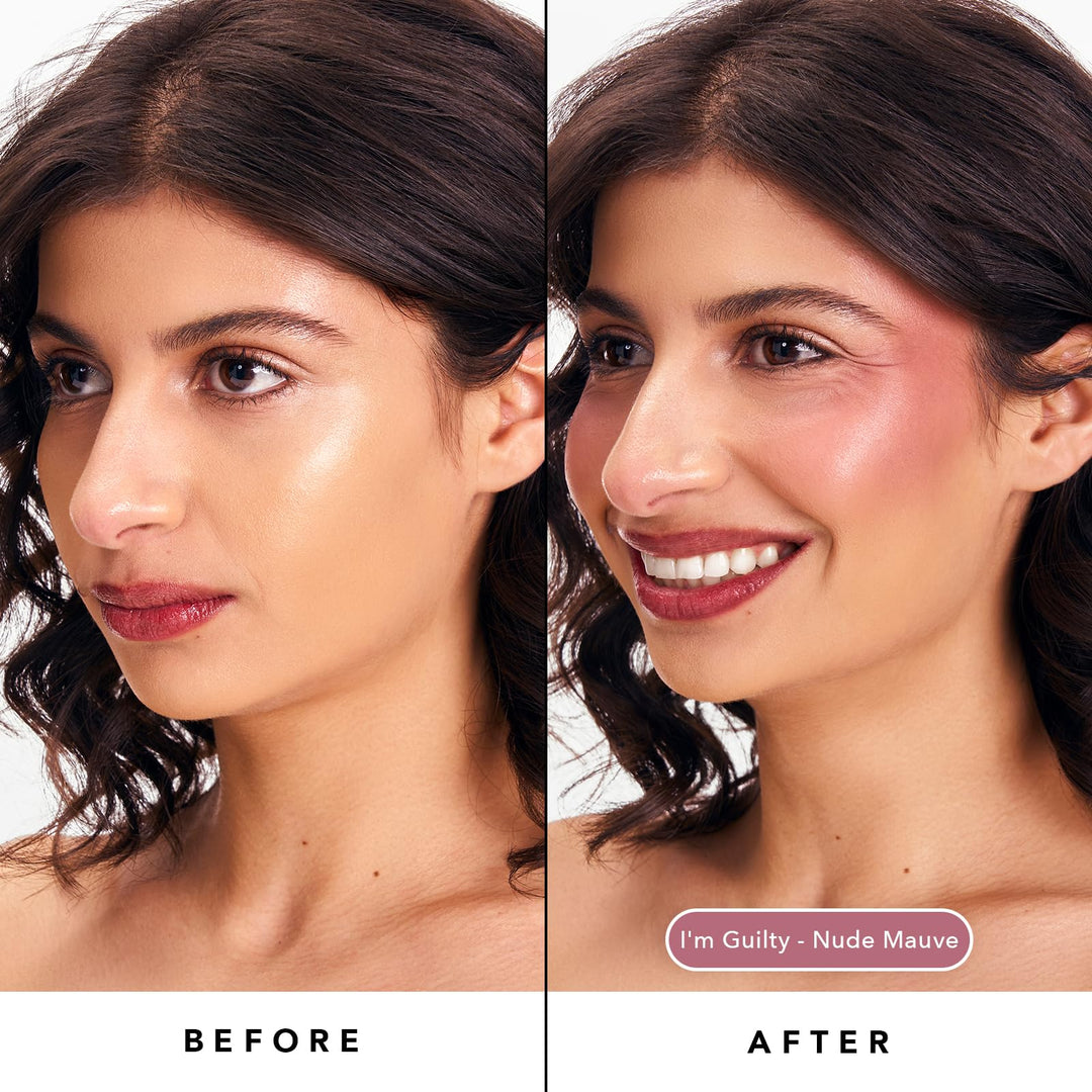 Sacheu Cheek STAY-N Liquid Blush for Cheeks — High Pigment, Buildable, Lightweight Cream Blush for Dewy &amp; Radiant Flushed Cheeks — Long-lasting &amp; Cruelty Free 0.34 Fl Oz