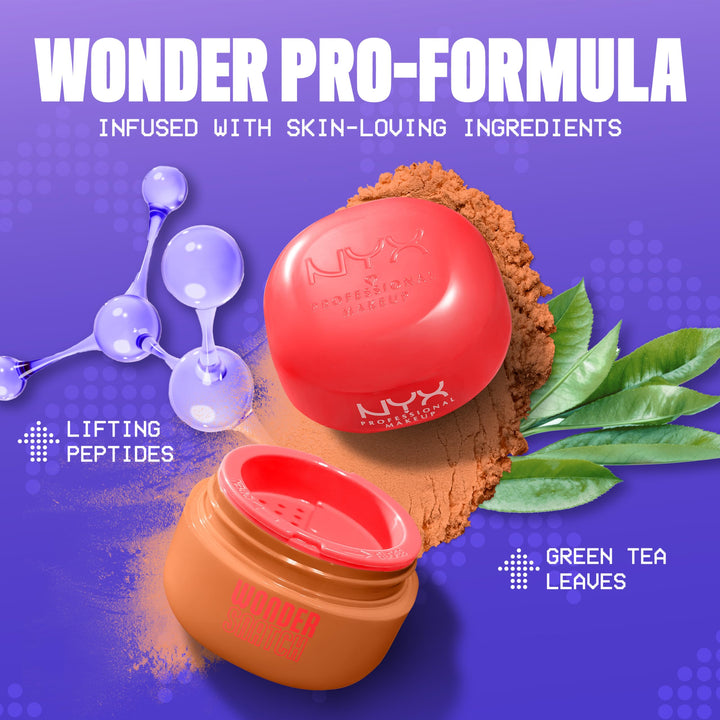 NYX PROFESSIONAL MAKEUP Wonder Snatch Setting Powder, Lifting Loose Powder With Up To 16HR Wear